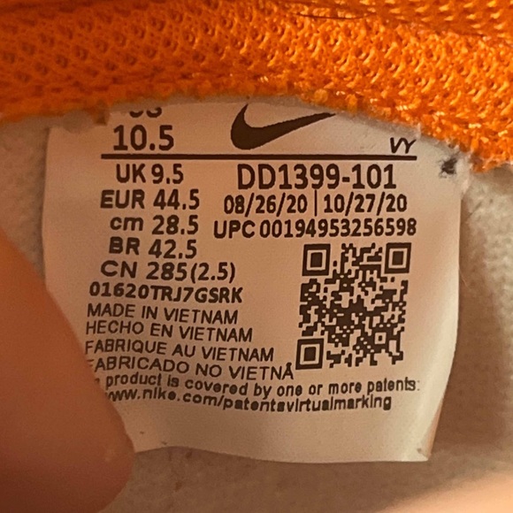 Nike Dunk High SP Syracuse 2021 - Picture 6 of 13